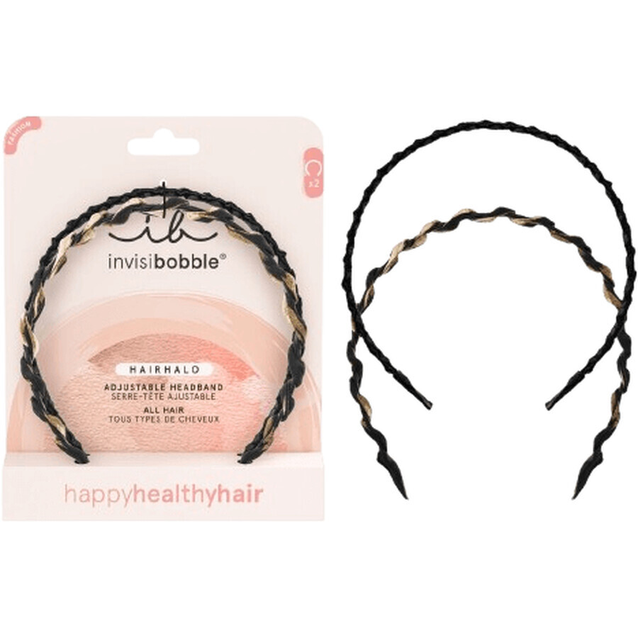 Invisibobble Hairhalo Chique și Classy, bentițe 2 buc