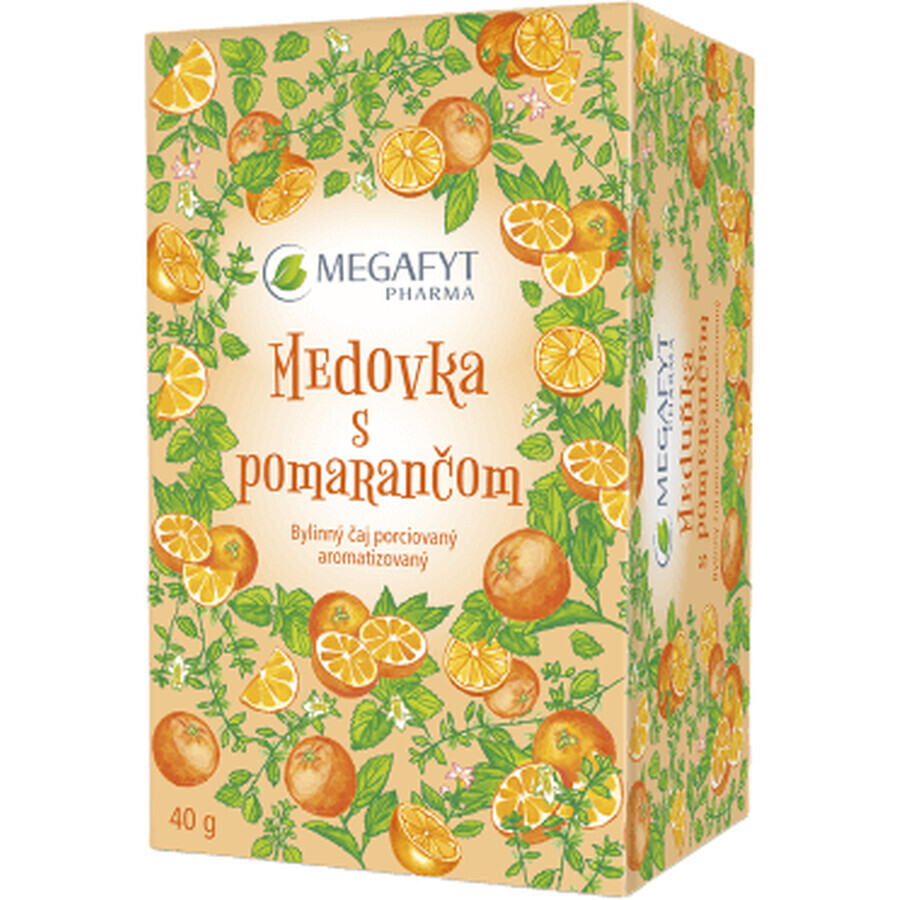 Megafyt Tisana Melisa con naranja 20 x 2 g