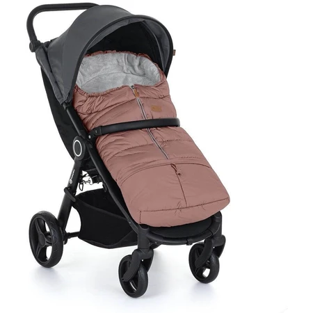 Babero ajustable Petite&Mars 3en1 en rosa empolvado
