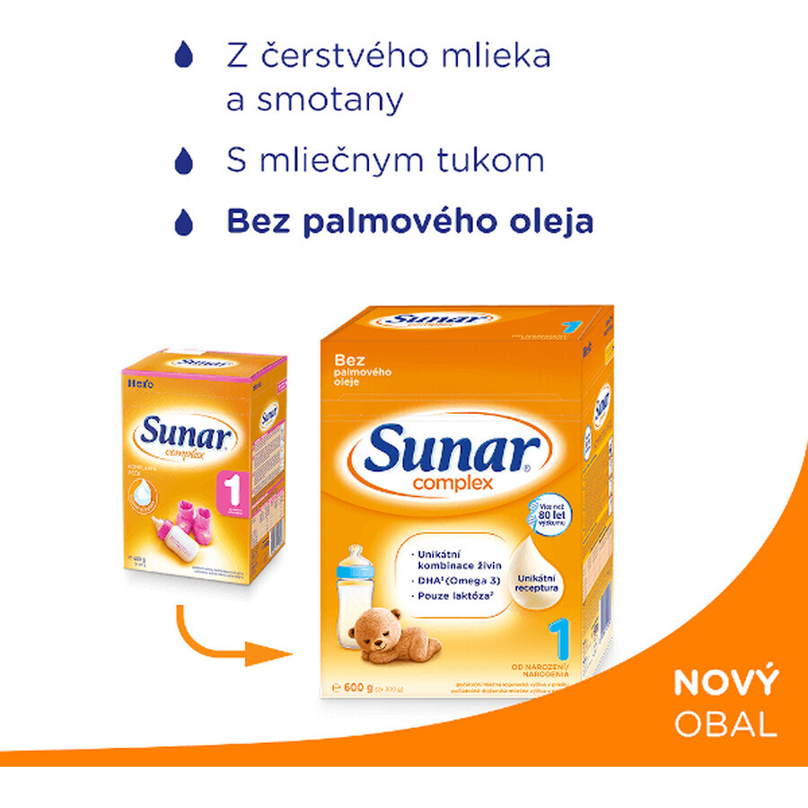 Sunar Complex 1 3 x 600 g