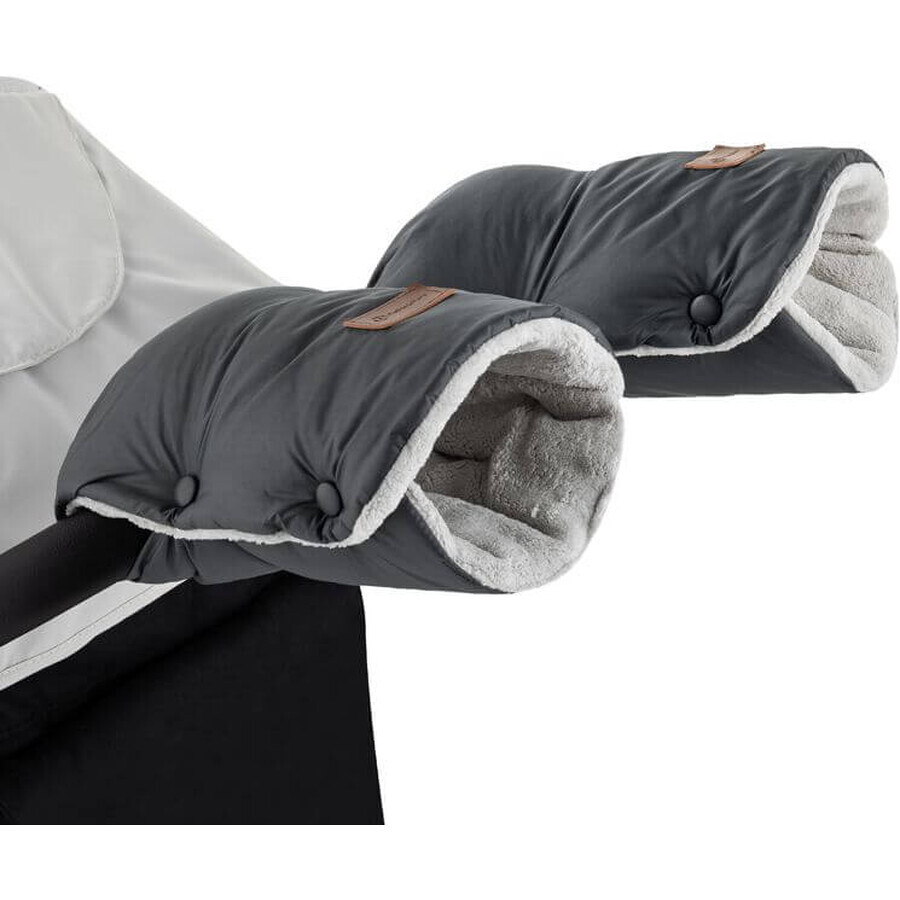 Petite&Mars Jasie Polsino/guanti per passeggino Grigio Antracite