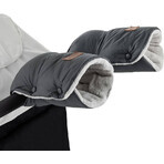 Petite&Mars Jasie Manguitos/guantes para silla de paseo Gris Carbón Petite&Mars Jasie Manguitos/guantes para silla de paseo Gris Carbón