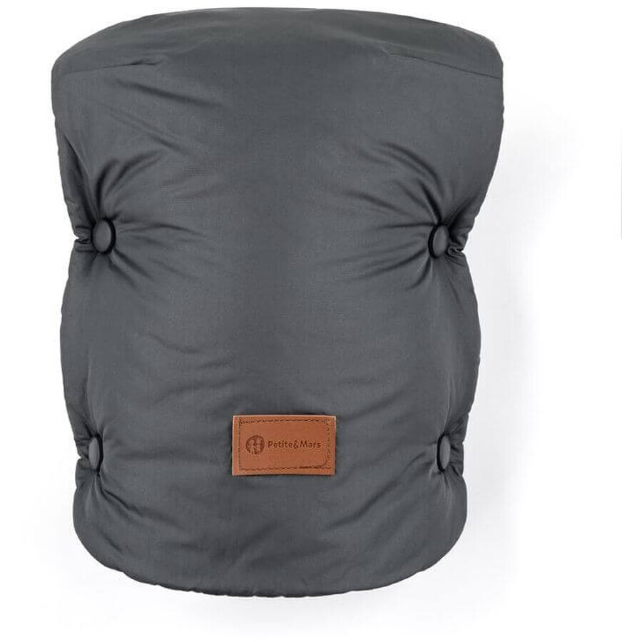 Petite&Mars Jasie Polsino/guanti per passeggino Grigio Antracite