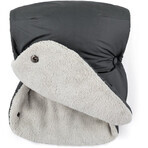 Petite&Mars Jasie Manguitos/guantes para silla de paseo Gris Carbón Petite&Mars Jasie Manguitos/guantes para silla de paseo Gris Carbón