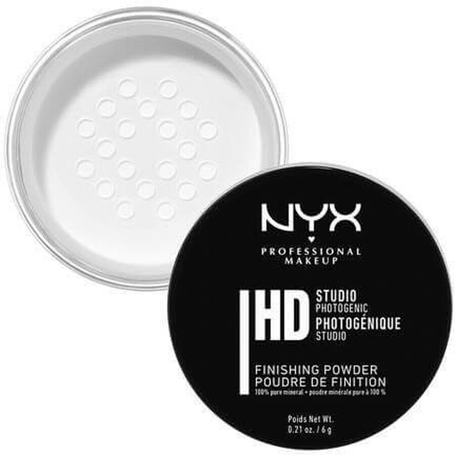 NYX Professional Makeup Studio Finishing Powder Poudre de finition minérale 6 g NYX Professional Makeup Studio Finishing Powder Poudre de finition minérale 6 g
