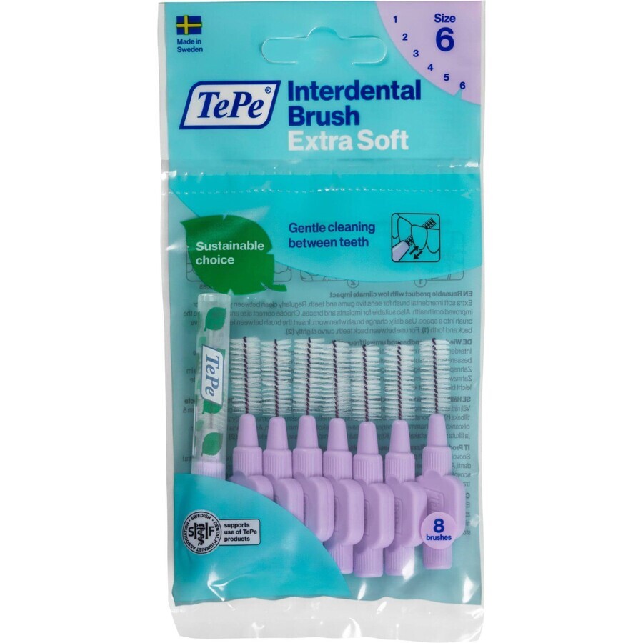 TePe Scovolini interdentali extra morbidi 1,1 mm 8 pz.