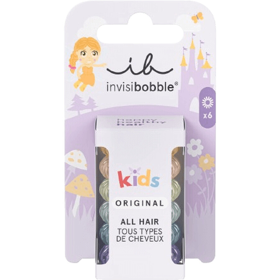 Invisibobble Kids Take Me To Candyland, elastico per capelli 6 pezzi