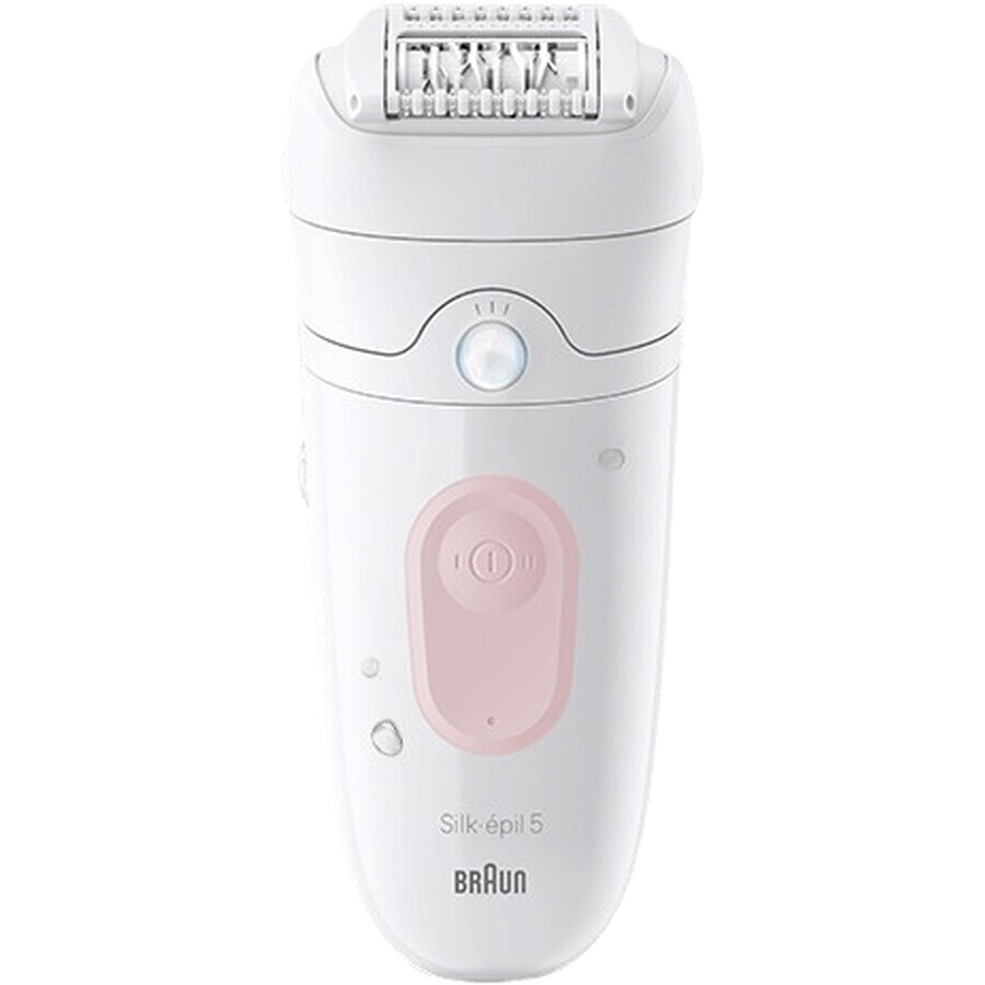 Braun Silk-épil 5, Epilatore 5-230, bianco/rosa