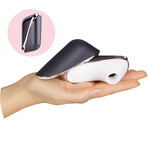 Satisfyer Vibratore Pro Traveler viola scuro e bianco Satisfyer Vibratore Pro Traveler viola scuro e bianco
