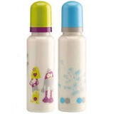 Biberón PP Tetina de silicona, 2 piezas, 360ml, 189926, Thermobaby