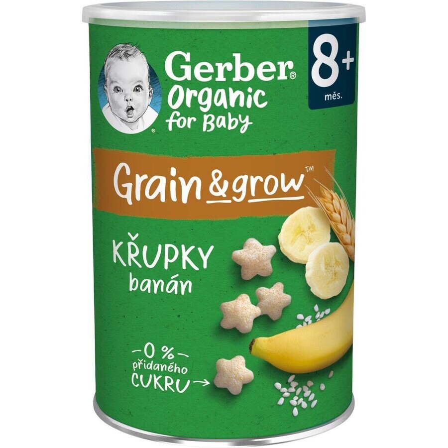 Gerber Organic Banana Crisps 35 g