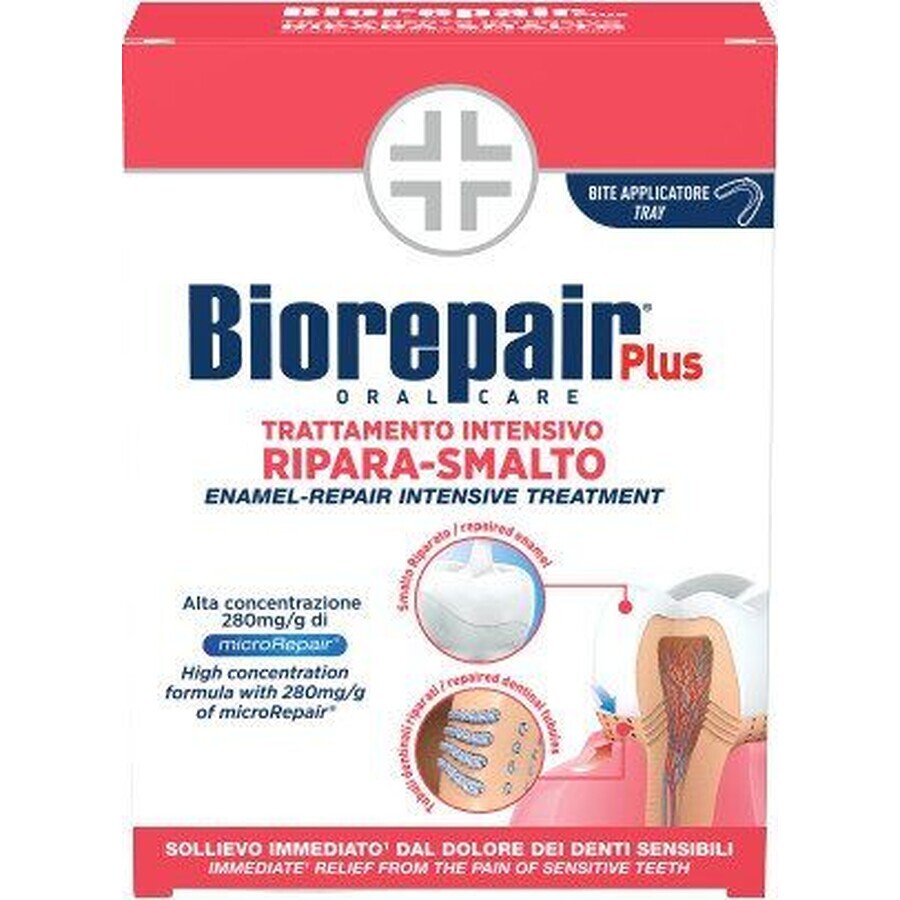 Biorepair Intensive tooth enamel treatment + applicator, 50 ml