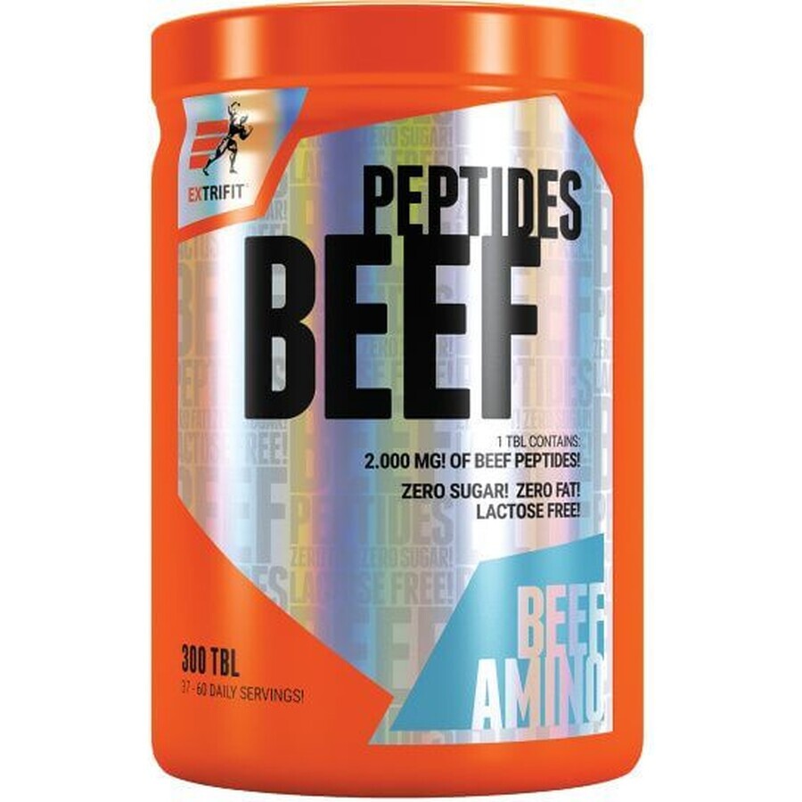 Extrifit Beef Peptide 300 comprimidos 300 unidades