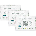Salviette umidificate non profumate Eco di Naty ECO - risciacquabili - in comoda confezione 3 x 56 pz. Salviette umidificate non profumate Eco di Naty ECO - risciacquabili - in comoda confezione 3 x 56 pz.