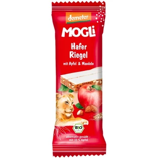 MOGLi ORGANIC Haverreep met appel 25 g