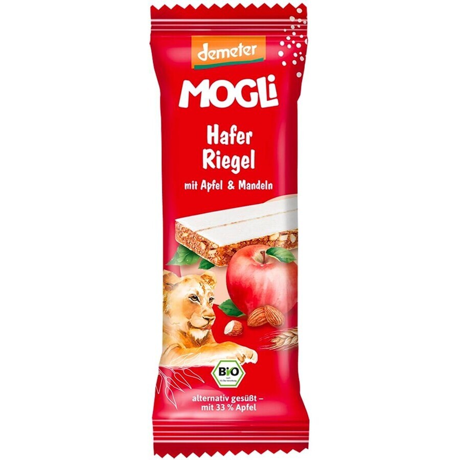 MOGLi BIO Barrita de avena con manzana 25 g