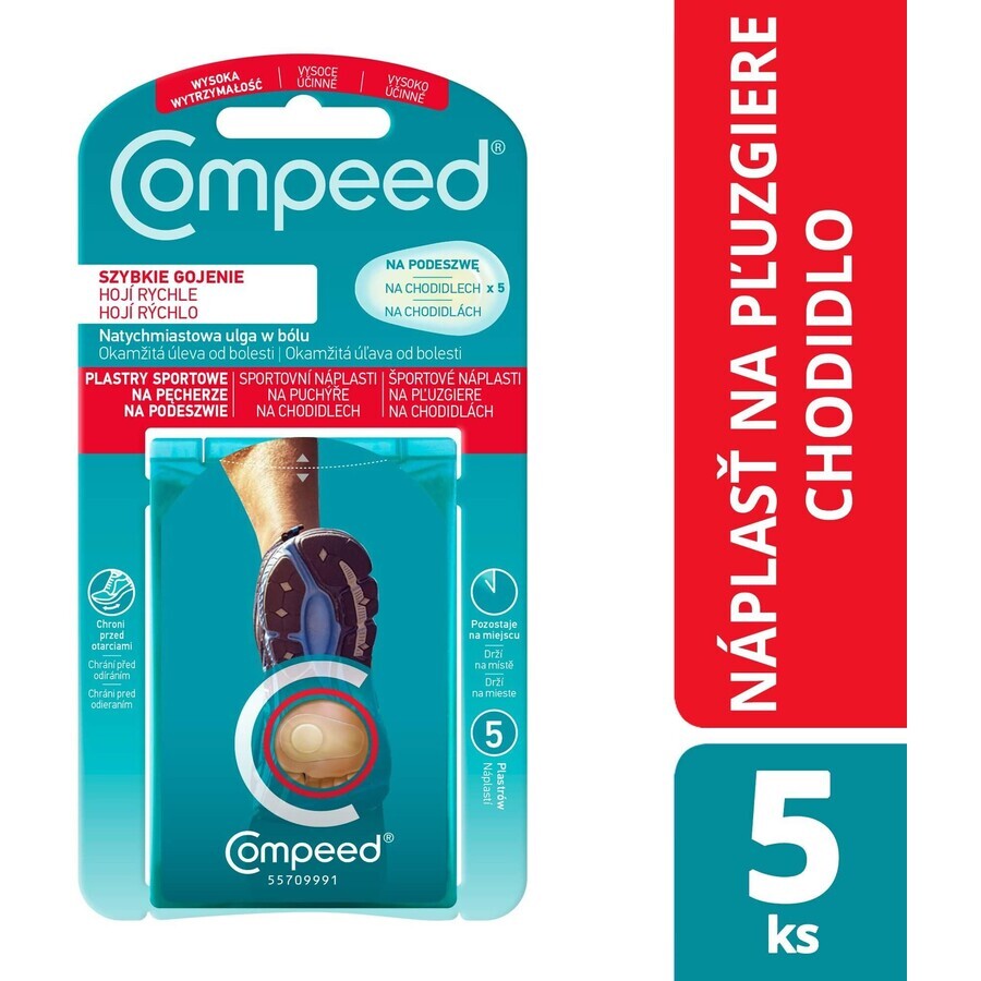 Compeed Cerotto per vesciche del piede 5 pz.