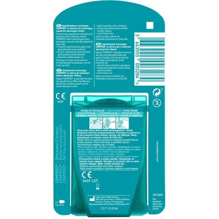 Compeed Parche para ampollas en los pies 5 unidades