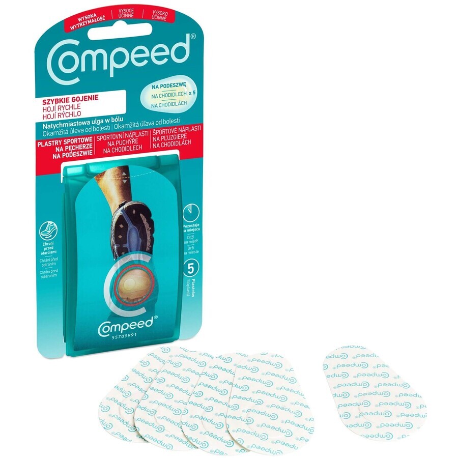 Compeed Cerotto per vesciche del piede 5 pz.
