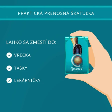 Compeed Parche para ampollas en los pies 5 unidades