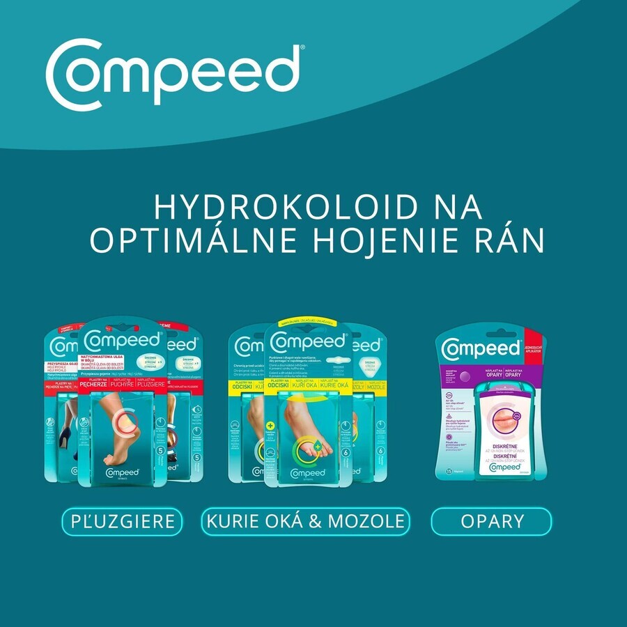 Compeed Cerotto per vesciche del piede 5 pz.