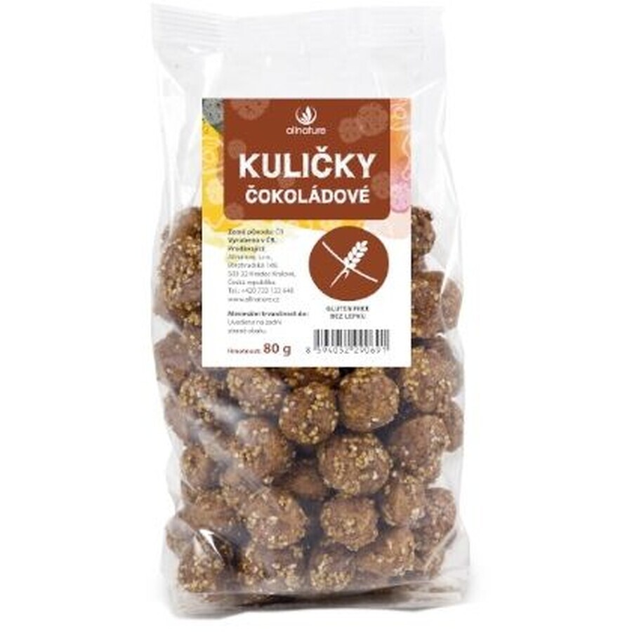 Allnature Bolas de chocolate 80 g
