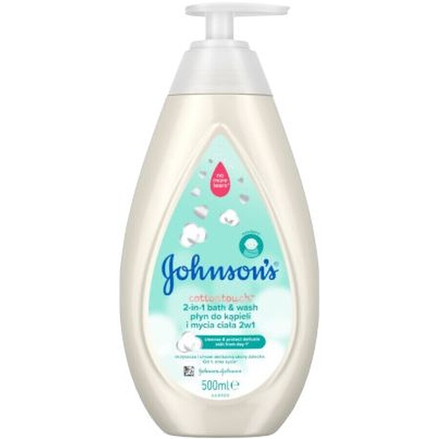 Johnson's Baby Cottontouch 2-in-1 Bath and Wash Gel 500 ml