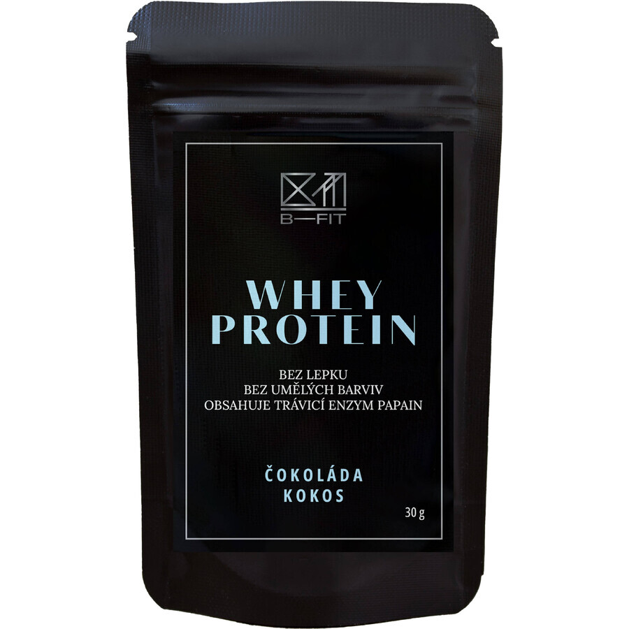 Proteine Whey B-Fit Club al cioccolato e cocco 30 g