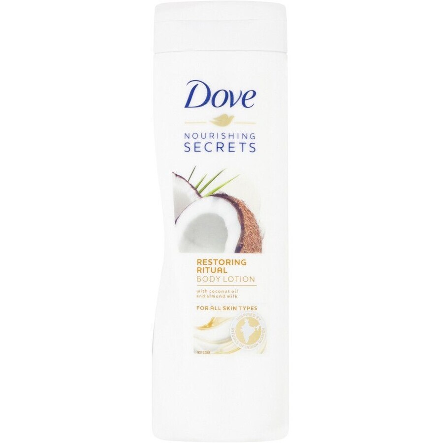 Dove Herstellende bodylotion met kokosolie en amandelmelk 400 ml
