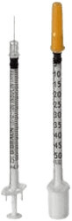 B.Braun OMNICAN 50 0,5 ml U100 29G/0,3x12 mm sterile SGL. 100 pcs