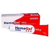 HemaGel gel voor de behandeling van oppervlakkige wonden 100 g