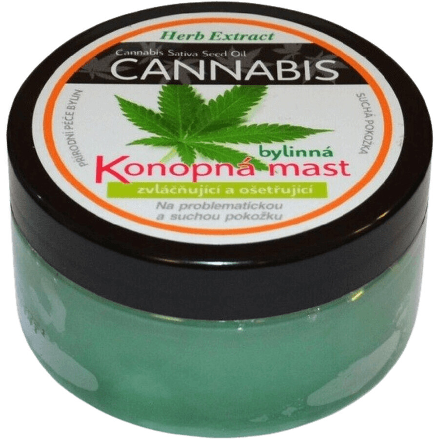 Estratto di erbe Unguento alle erbe con olio di canapa 100 ml