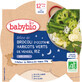 Babybio Good Night menu Green vegetables, rice with a pinch of parsley 230 g