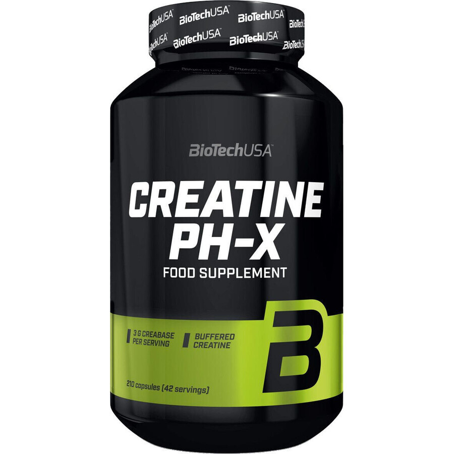 BioTech Creatine pH-X 210 capsules