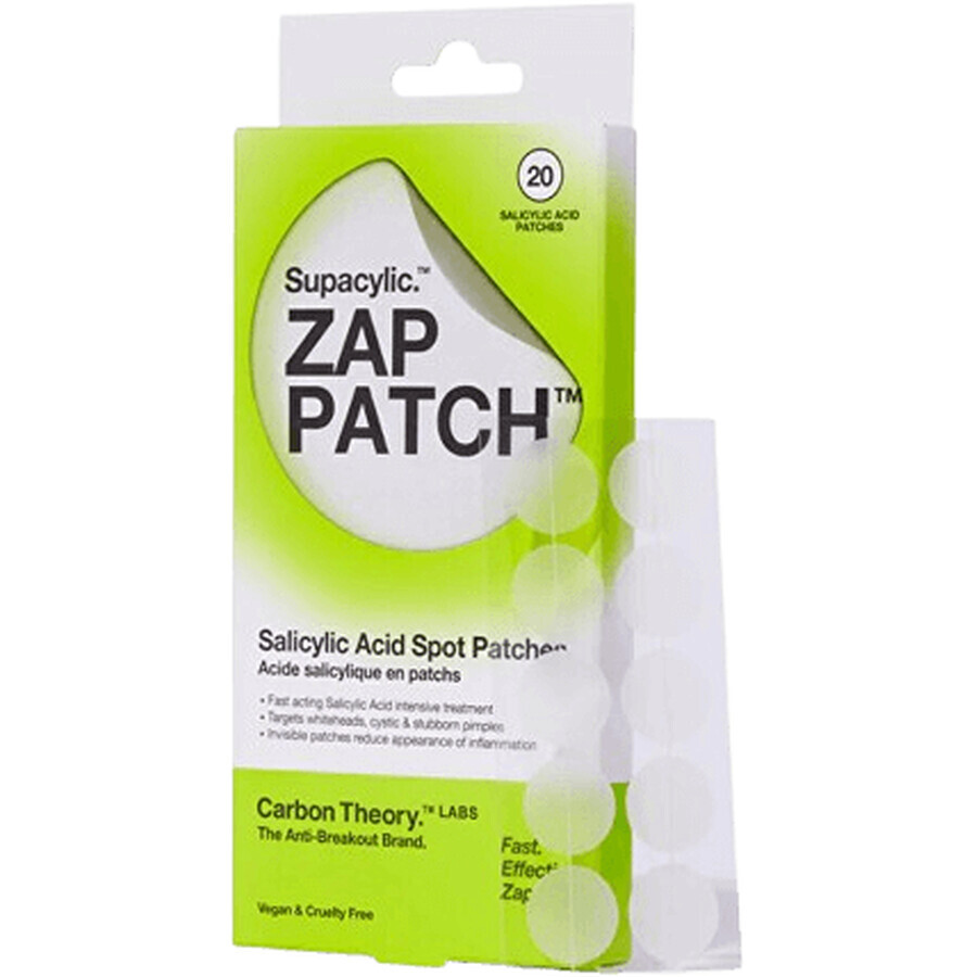 Carbon Theory Acne Patch Supacylic Zap Patch 20 pz.