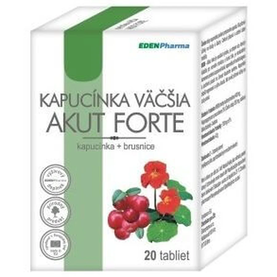 Edenpharma CAPSICLE LARGER AKUT FORTE 20 comprimidos