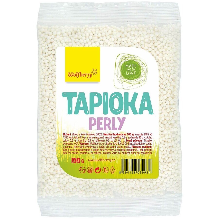 Perla de tapioca Wolfberry 100 g