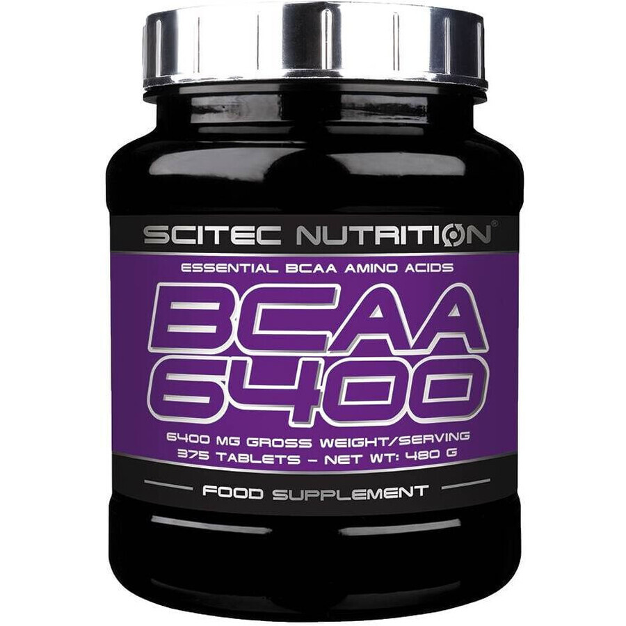 Scitec Nutrition BCAA 6400 375 comprimés 375 pcs