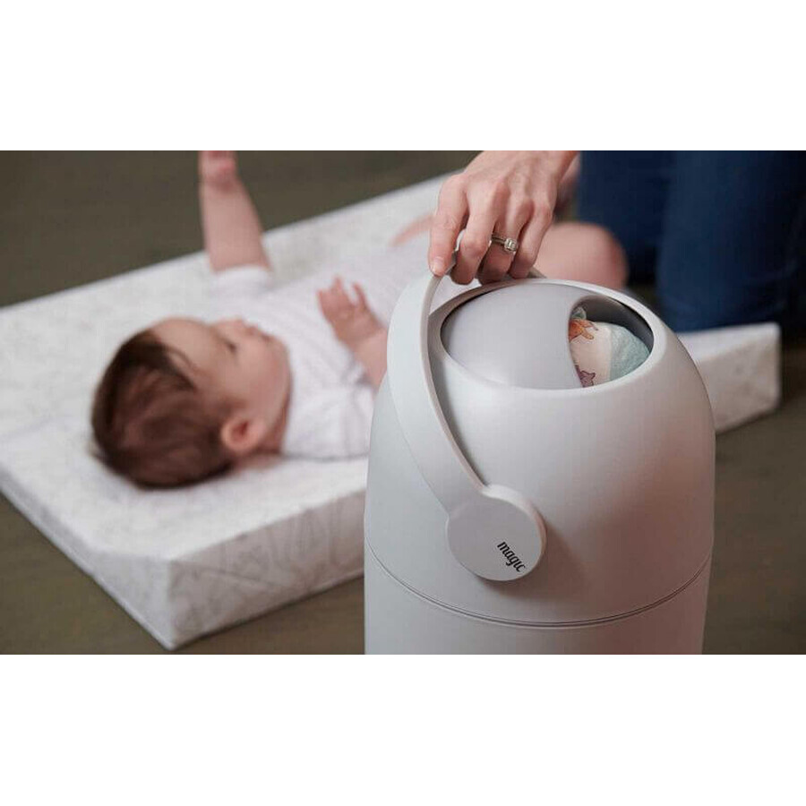 Magic Diaper System - capacité de 25 couches usagées, bleu