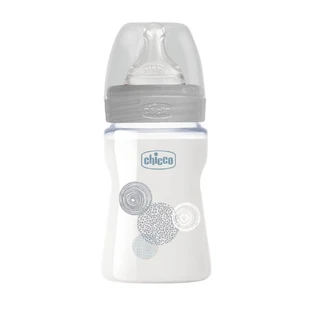 Wellbeing bottle, silicone teat, normal flow, unisex, 150ml, +0 months, Chicco