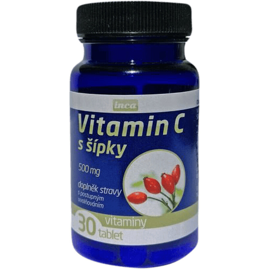 Inca Collageen Vitamine C 500 mg 30 tabletten