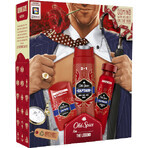 Old Spice Gentleman: set di deodorante solido + spray deodorante e gel doccia Captain con note di sandalo e agrumi Old Spice Gentleman: set di deodorante solido + spray deodorante e gel doccia Captain con note di sandalo e agrumi