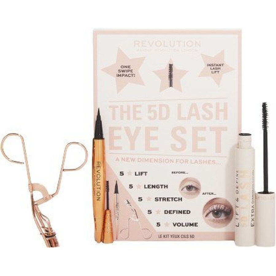 Revolution 5D Lash 5D Lash Eye Set, set of 3