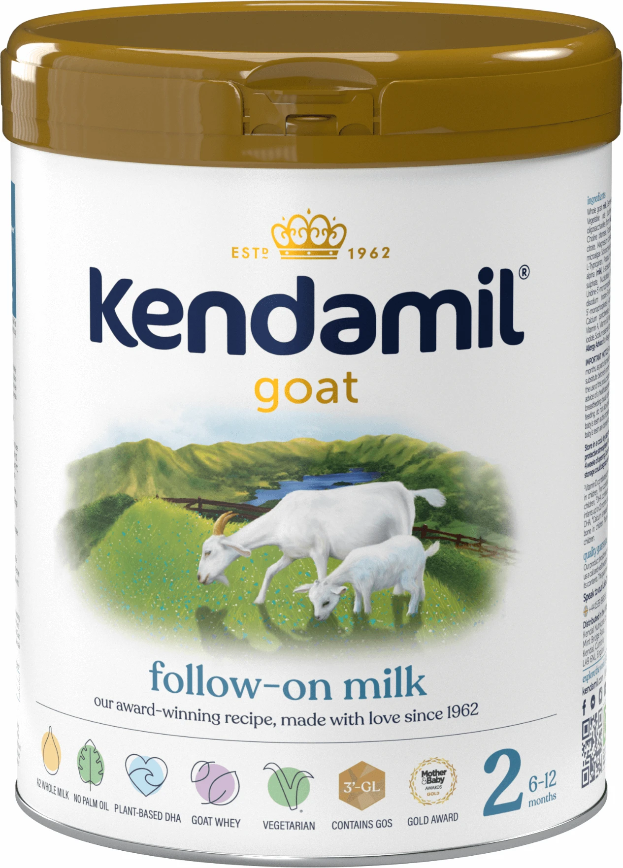 Kendamil Goat milk 2, 800 g