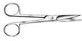 Surgicrafts SCISSORS SURGICAL STRAIGHT BACK 13 cm buc 1 x 130 mm