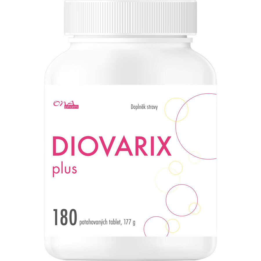 Diovarix Plus 180 tablets
