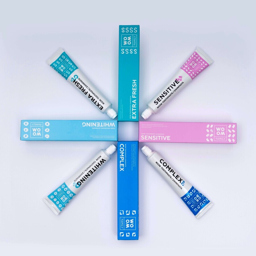 Woom Family Whitening Toothpaste 75 ml