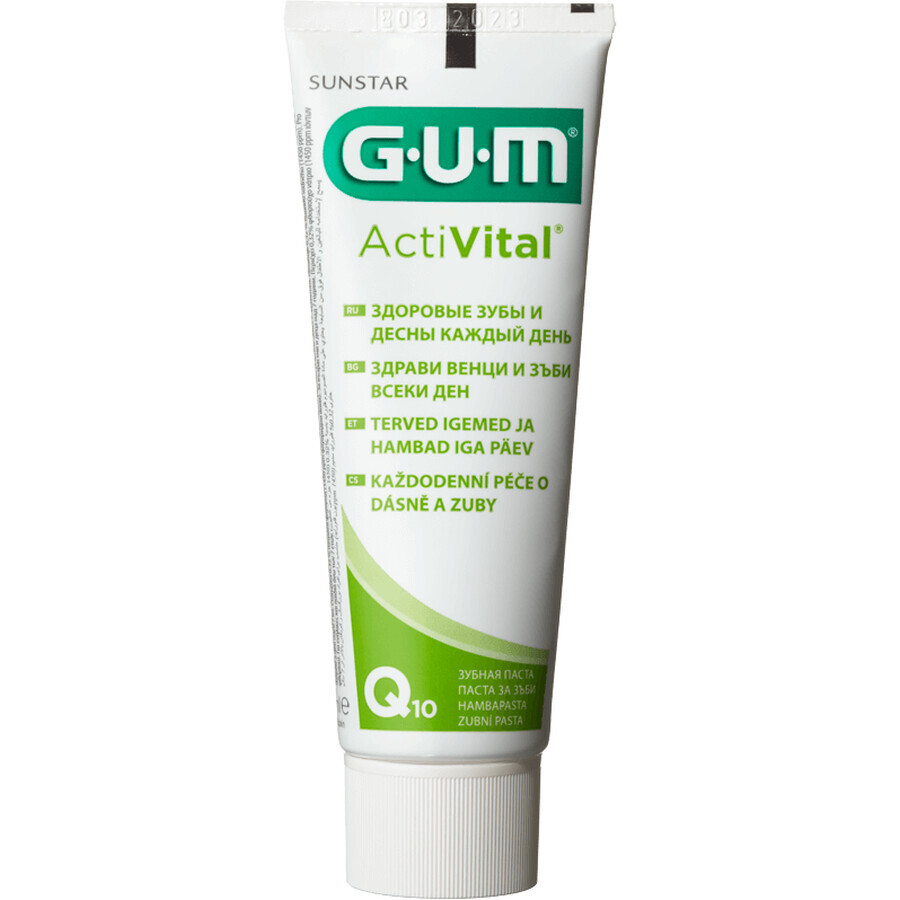 Toothpaste Gum ActiVital with Q10 75 ml