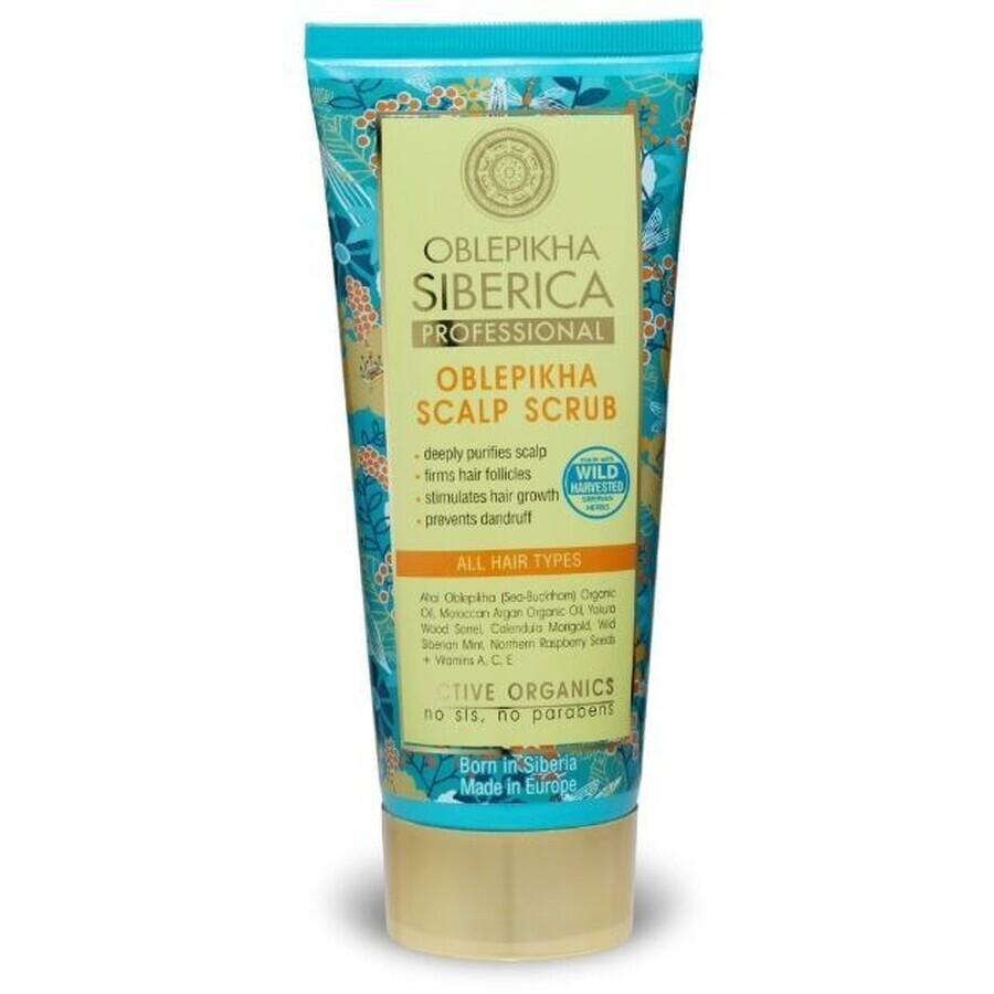Natura Siberian Sea Buckthorn Scalp Scrub 200 ml