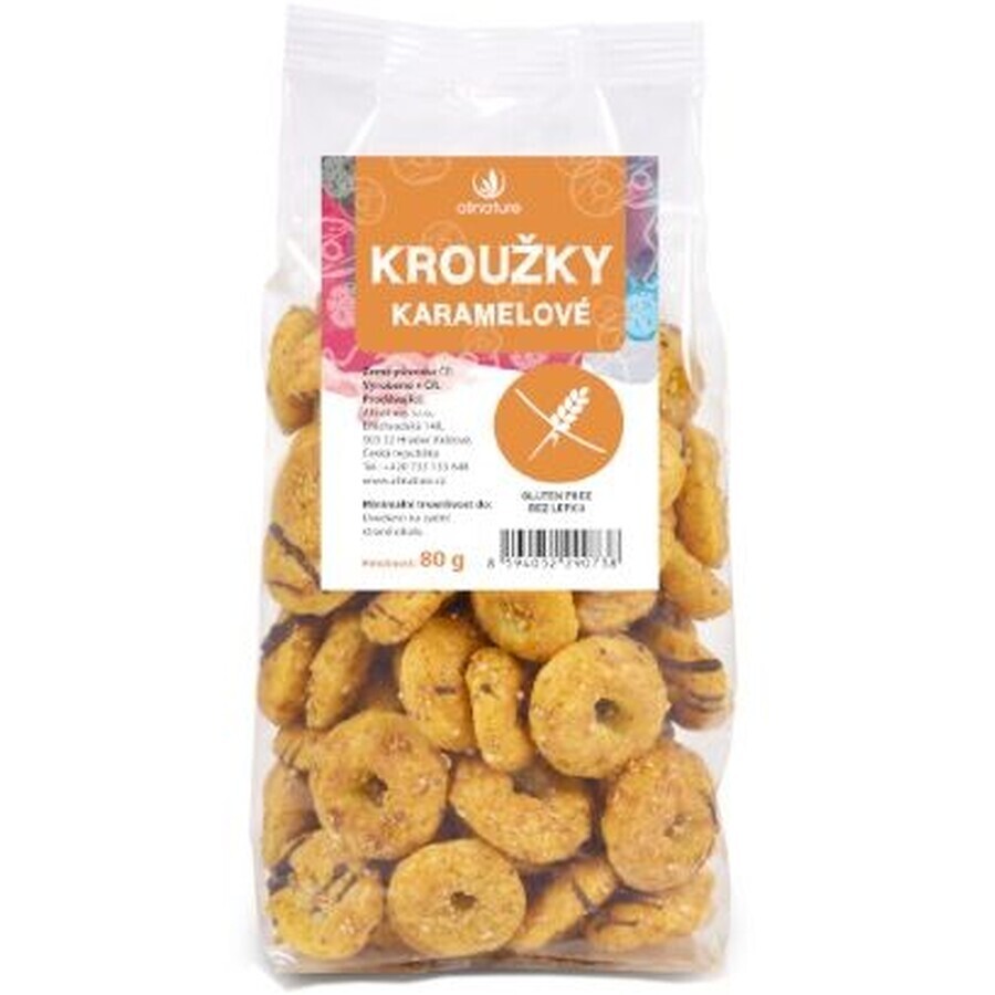 Allnature Anelli di caramello, 1 x 80 g